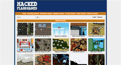 Desktop Screenshot of hackedflashgames.net